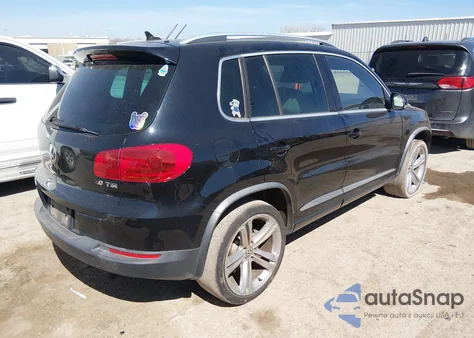 2014 Volkswagen Tiguan R-Line from USA, damaged, VIN WVGAV3AX6EW013418